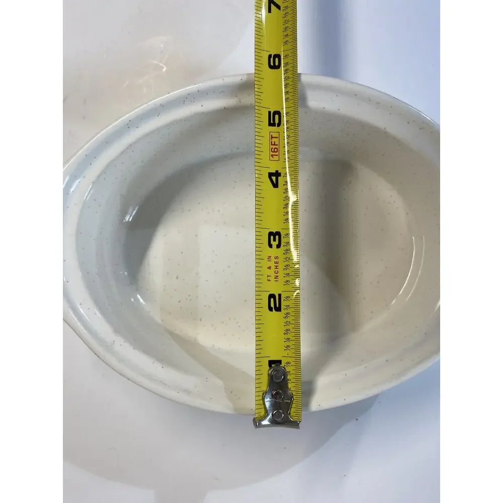 Vintage Spice of Life Style Small Handled Casserole Oven Safe Dish No Lid 8